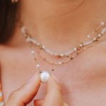 collier pendentif nacre