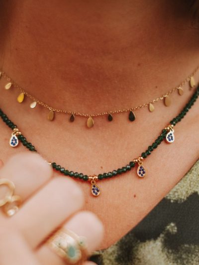 collier pampilles
