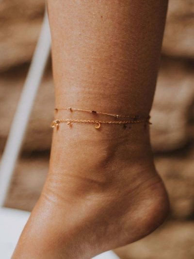 bracelet cheville femme