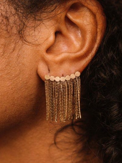boucle d'oreille grimpante