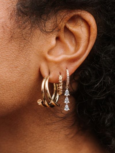 Boucles d'oreilles clou