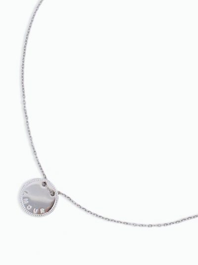Collier médaille amour