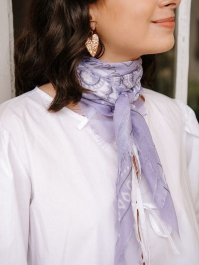 Bandana violet
