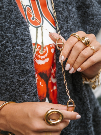 Collier sautoir femme