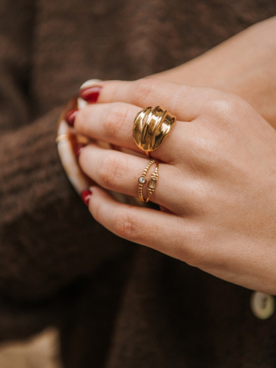 Bague acier chirurgical
