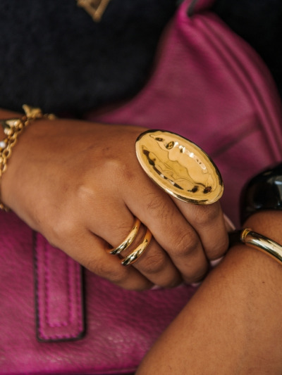 bague ovale