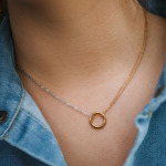 collier or et argent