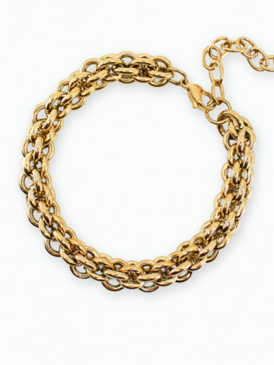 Bracelet maille américaine 
