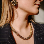collier maille américaine