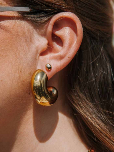 Boucles d'oreilles puces