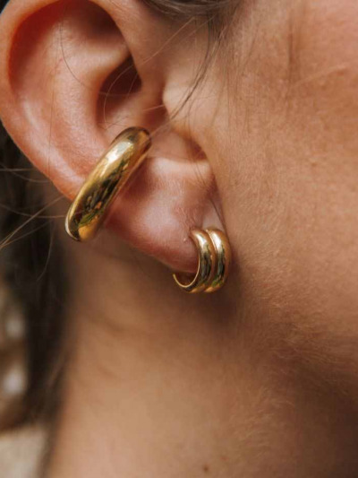 Boucles d'oreilles en or 18 carats