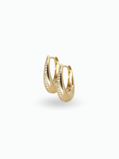 Plaqué or boucles d'oreilles