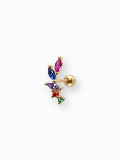 Piercing plaqué or